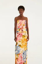 Saia Estampada Floral Rebeca