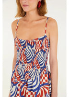 Macaquinho Estampado Concha Gráfica