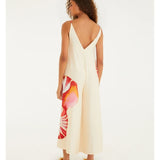 Macacão Cropped Estampado Amonita