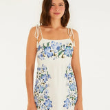 Vestido Alça Estampado Laura