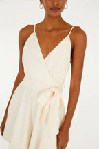 Macaquinho Bege Macrame