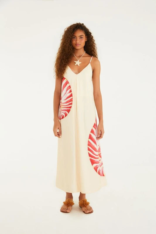 Macacão Cropped Estampado Amonita