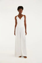 Macacão Botões Pantalona