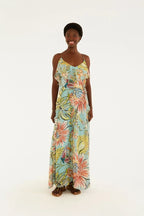 Vestido Longo Estampado Floral Ligia