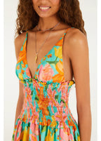 Vestido Longo Estampado Amor De Flor