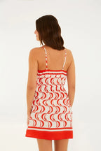 Vestido Estampado Peixe Copa