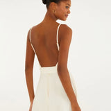 Macaquinho Bege Macrame