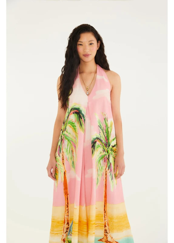 Macacão Estampado Coqueirão