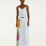 Saia Estampada Floralice