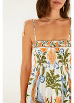 Vestido Curto Estampado Tina