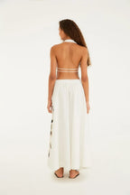 Saia Evasê Estampada Maya