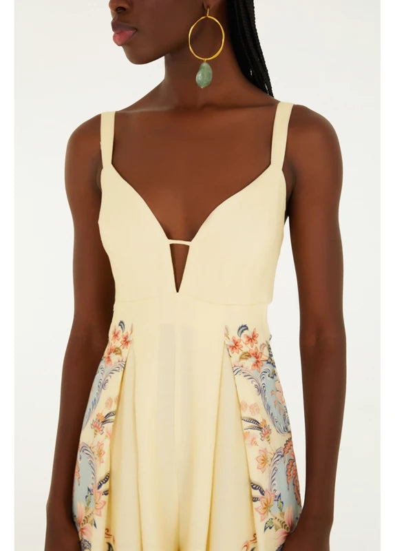 Macacão Pantalona Estampado Encanto Boho