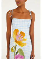 Vestido Curto Estampado Floralice