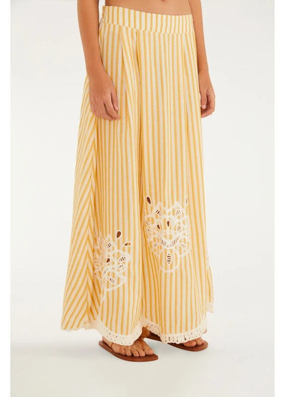 Saia Bordado Listra Camponesa