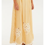 Saia Bordado Listra Camponesa