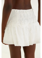 Saia Flores Balonê Linda