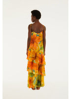 Vestido Longo Estampado Thalia