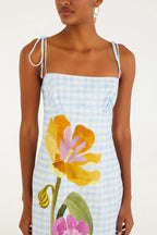 Vestido Curto Estampado Floralice