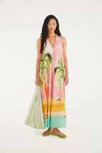 Macacão Estampado Coqueirão