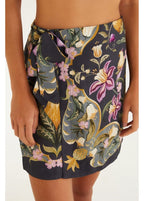 Saia Estampada Lenço Floral Talita