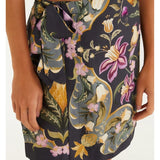 Saia Estampada Lenço Floral Talita