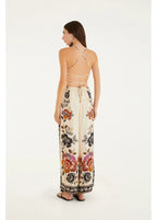 Macacão Estampado Flor De Fita