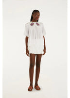 Saia Flores Balonê Linda