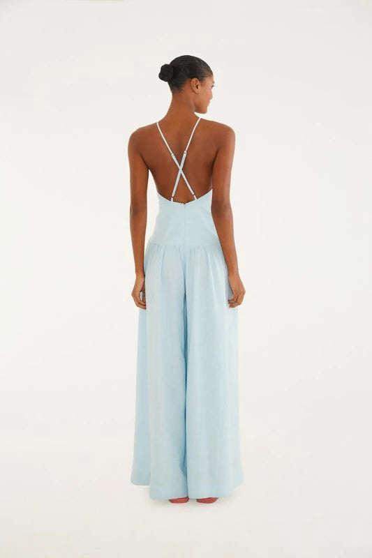 Macacão Botões Pantalona