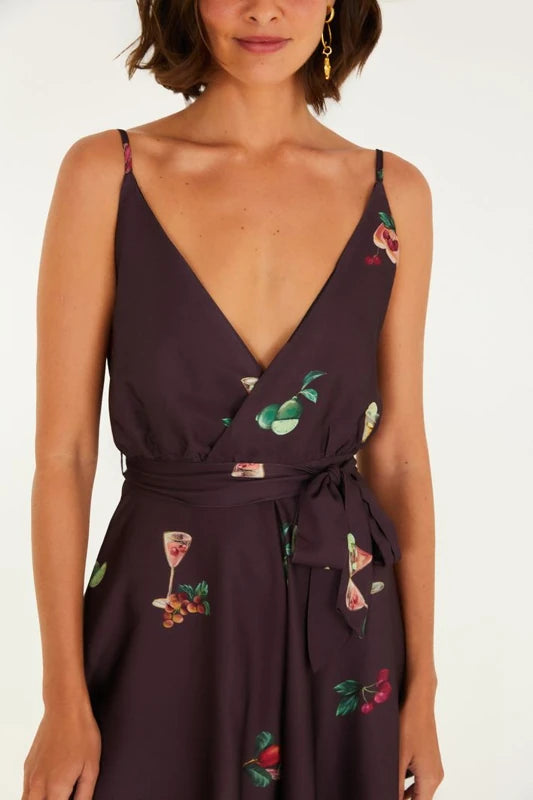 Macaquinho Estampado Coquetel Tropical