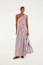 Vestido Listra Hibisco