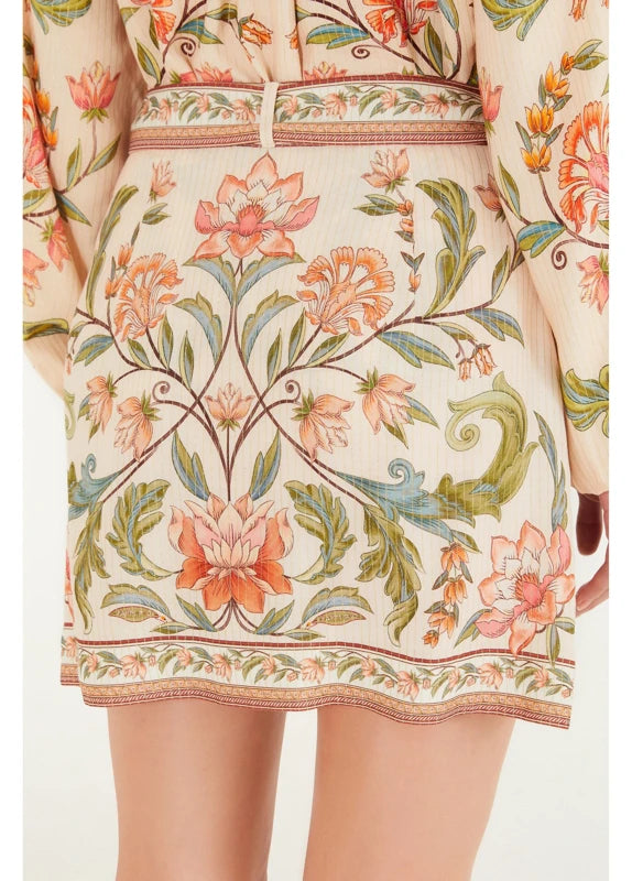 Saia Estampada Natalia