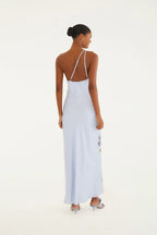 Vestido Cropped Estampado Orquidário