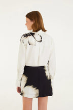 Saia Curta Estampada Maya