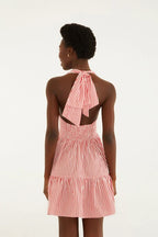 Vestido Curto Listra Palmas