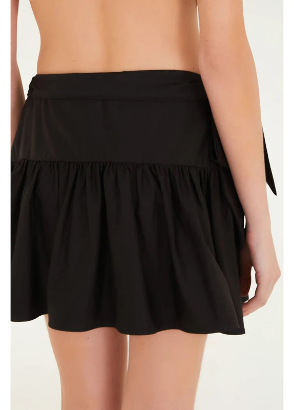 Saia Cintura Baixa Transpasse