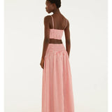 Saia Cropped Listra Palmas