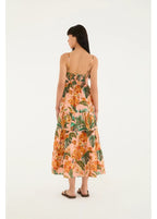 Vestido Marias Estampado Canto Dos Pássaros