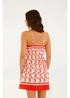 Vestido Estampado Peixe Copa