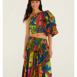 Saia Estampada Tropical Sound System