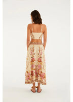 Saia Estampada Jardim Majestoso