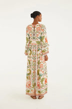 Vestido Longo Estampado Natalia