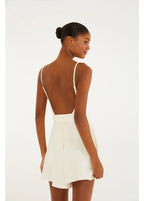 Macaquinho Bege Macrame