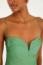 Vestido Longo Reto Estampado Thalia