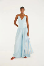 Macacão Botões Pantalona