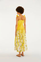 Vestido Cropped Estampado Gabrielle